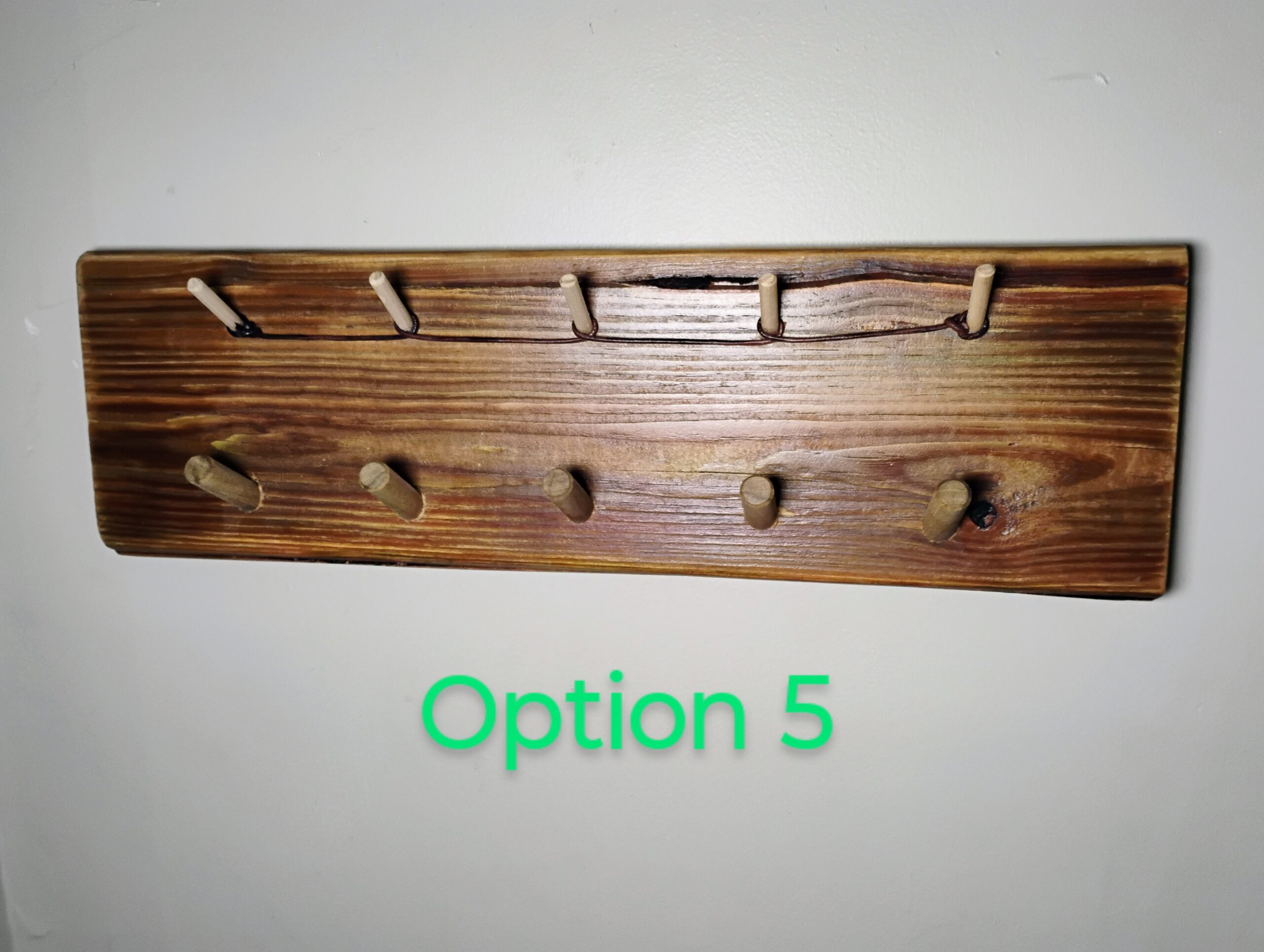 Reclaimed rustic, key, hat, glasses, and jacket rack hanger - Image 6